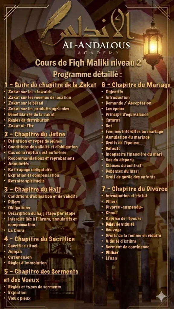 Programme Niveau 2
