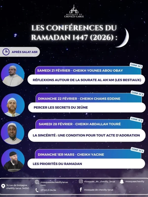 Les priorités du ramadan